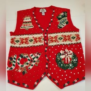 Christmas sweater vest